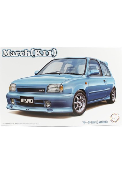 ID-295 04736 1/24 Ölçek, Nissan March (K11) Nismo, Otomobil Plastik Model Kiti