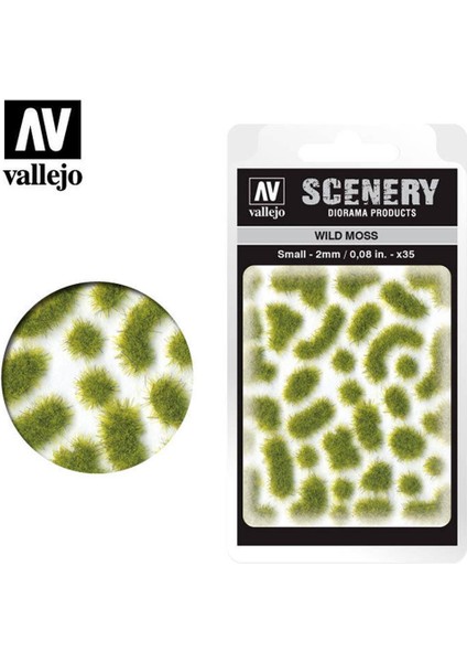 SC404 Moss, 2 Mm., Hazır Yosun Dokusu