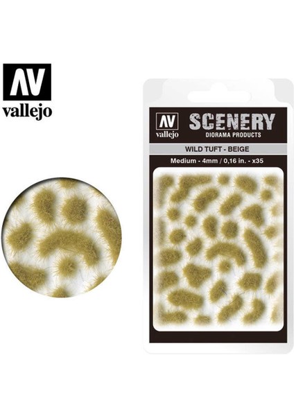 SC408 Beige, 4 Mm. Hazır Çim Dokusu