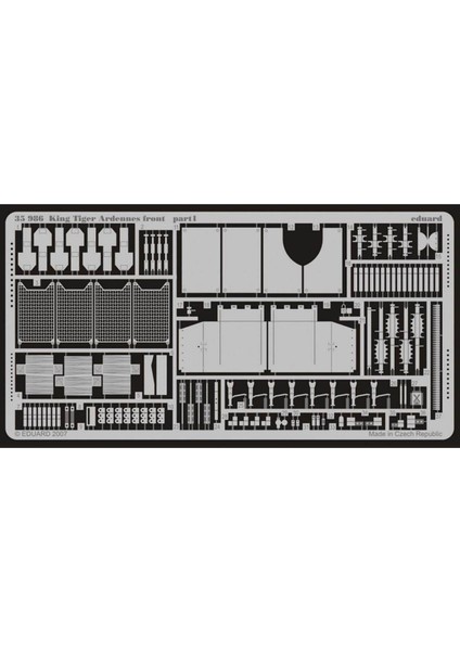 35986 1/35 Ölçek, King Tiger Ardennes Front For Ta