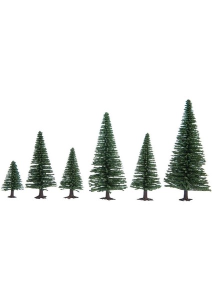 26821 Model Köknar Ağaçları, 50 Adet, 5-14 Cm. Diorama Malzemesi fiyatları