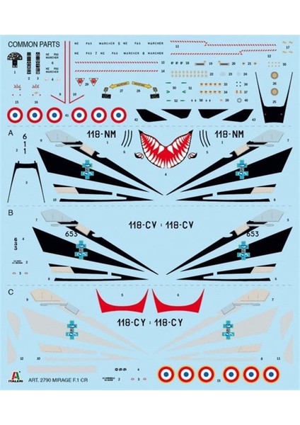 2790S 1/48 Ölçek, (Bye Bye) Mirage F1 Savaş Uçağı, Plastik Model Kiti fiyatları
