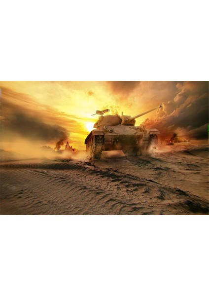 36504 1/35 Ölçek, (Eu-Wot) M24 Chaffee Tank, Plastik Model Kiti