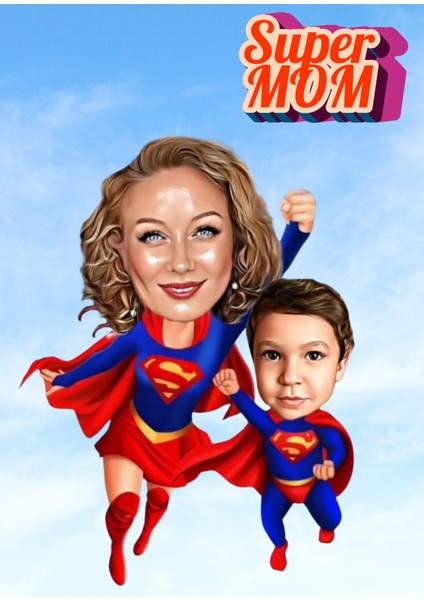 Supermom&superdad Kişiye Özel Çerçeveli Babaya Hediye,babalar Günü,anneler Günü ,anneye Hediye fiyatları