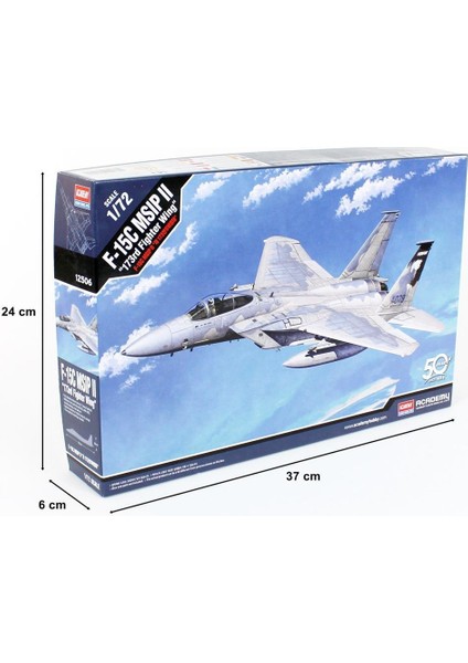 12506 1/72 Ölçek, F-15C Msıp Iı (173RD Fighter Wing) Savaş Uçağı, Plastik Model Kiti indirimleri