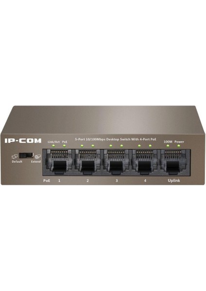 F1105P-4-63W - 5* 10/100MBPS Desktop Poe+ Switch
