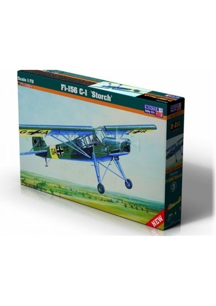 D211 1/72 FI-156 C-1 Storch Savaş Uçağı Plastik Model Kiti