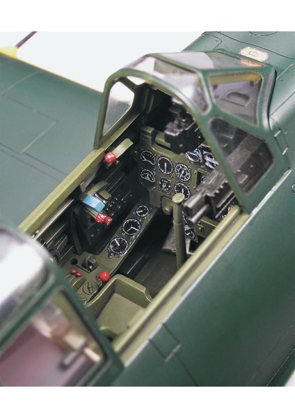 ST34 8884 1/32 Ölçek, Mitsubishi A6M5C Zero (Zeke) Type 52, Savaş Uçağı Plastik Model Kiti indirimleri