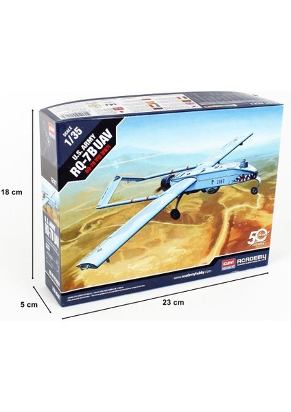 12117 1/35 Ölçek, U.s. Army Rq-7b Uav Insansız Hava Aracı, Plastik Model Kiti indirimleri