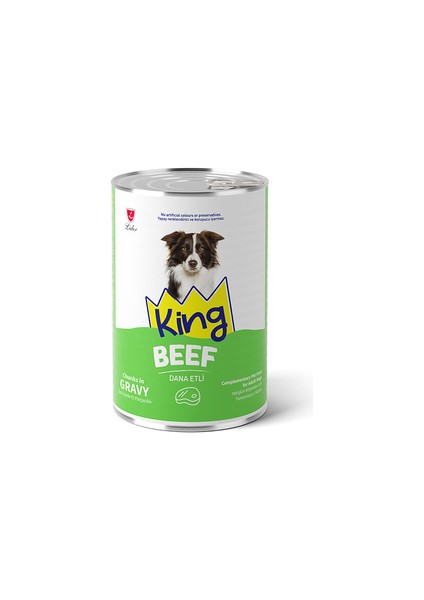 Dana Etli Yetişkin Köpek Yaş Maması 400 gr
