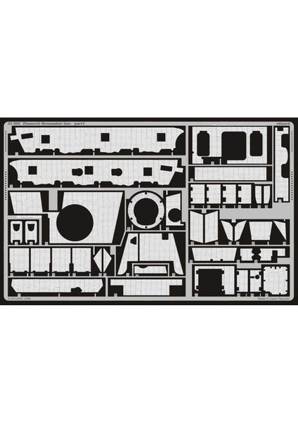 35902 1/35 Ölçek, Zimmerit Brummbär Late For Drago