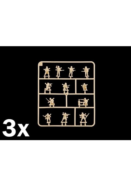 6133S 1/72 Ölçek, Wwıı Abd Kış Üniformalı Piyade Askerleri, Plastik Model Kiti fiyatları