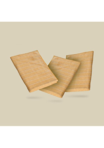 Mikrofiber Temizlik Bezi Üçlü Set Turuncu 40 x 40 cm Antibakteriyel ve Ekonomik modelleri