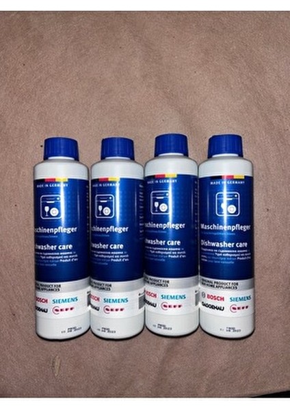 Bulaşık Makinesi Temizleyicisi 4'lü Paket Güçlü Formül ile Yağ ve Kireç Temizliği indirimleri