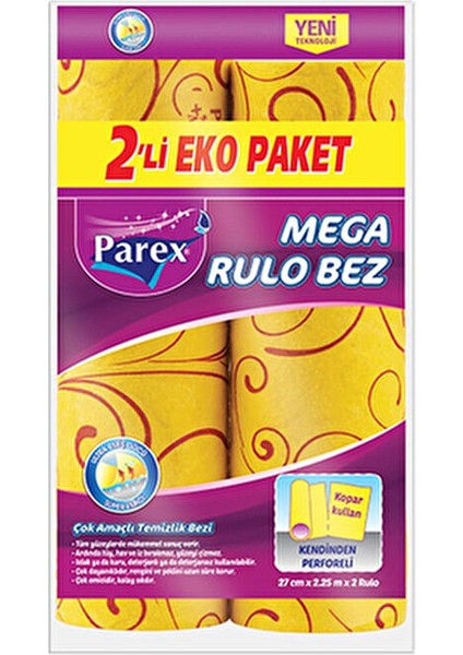 Temizlik Bezi 2'li Eko Paket Gümüş İyonlu Kokusuz Kullanım İçin Uygun modelleri