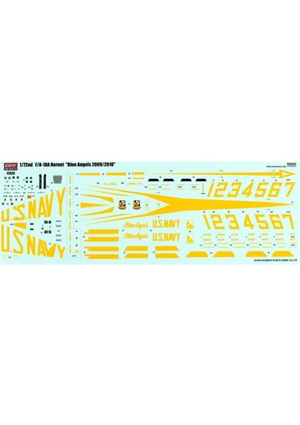 12424 1/72 Ölçek, U.s. Navy F/A-18A Hornet Savaş Uçağı, Plastik Model Kiti fırsatları