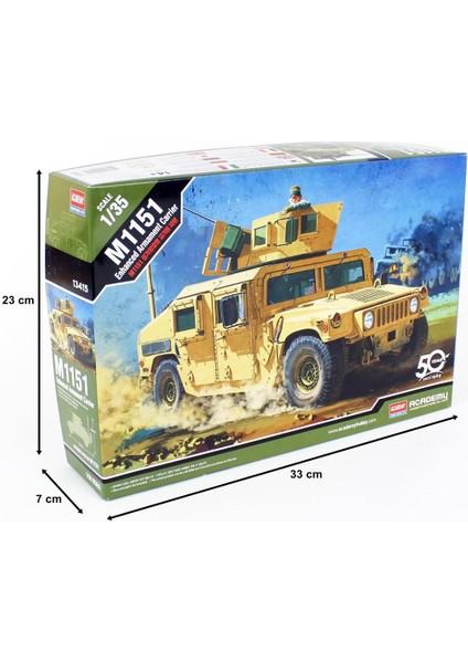 13415 1/35 Ölçek, Amerikan Zırhlı Personel Taşıyıcı M1151, Plastik Model Kiti fırsatları