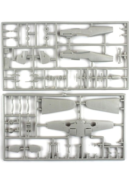 C038 1/72 Ölçek, BF-109F-4 (Muller) Savaş Uçağı, Plastik Model Kiti modelleri