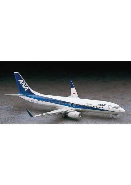 37 10737 1/200 Ölçek, Boeing 737-800 Ana (Triton Blue), Yolcu Uçağı Plastik Model Kiti fiyatları