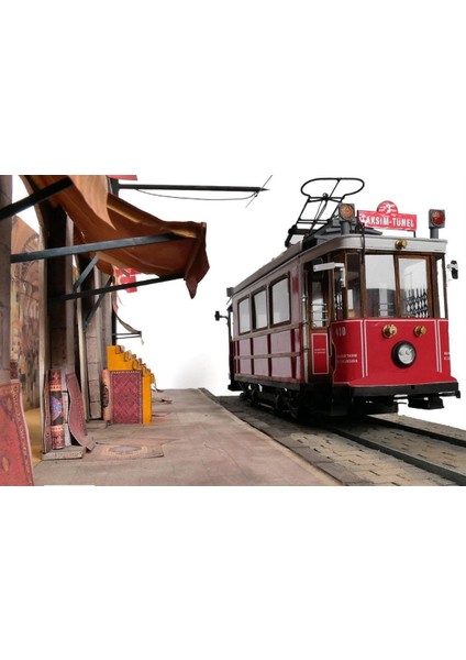 53010D 1/24 Ölçek, Istanbul Dioraması Ahşap Model Kiti modelleri