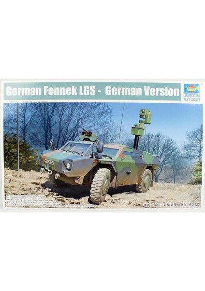05534 1/35 Ölçek, Alman Fennek Lgs Keşif Aracı, Plastik Model Kiti