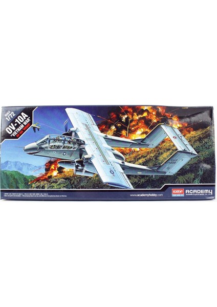 12463 1/72 Ölçek, Ov-10 Bronco Savaş Uçağı, Plastik Model Kiti