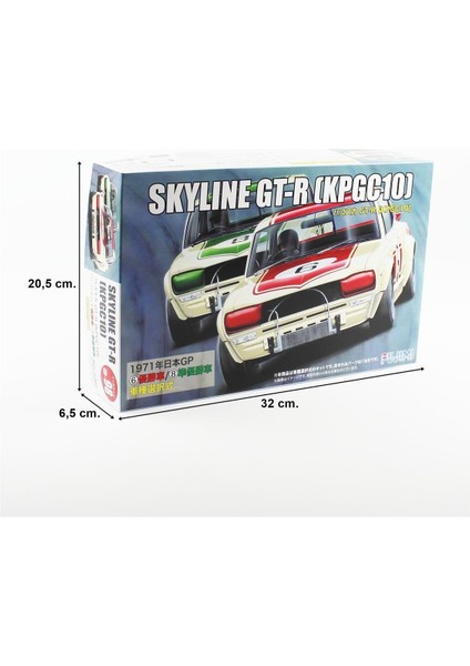 Id-98 03930 1/24 Ölçek, Nissan Skyline Gt-R KPCG10 Hakosuka, Yarış Aracı Plastik Model Kiti indirimleri