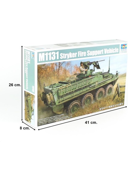 00398 1/35 Ölçek, M1131 Stryker Fsv, Ateş Destek Aracı Plastik Model Kiti indirimleri