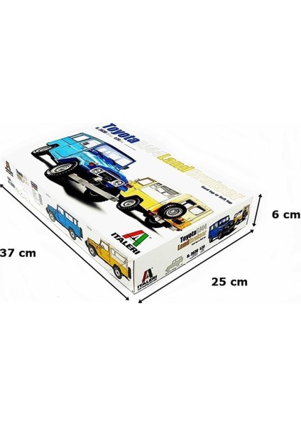 3630S 1/24 Ölçek, Toyota Land Cruiser Bj-44 Soft Top / Hard Top Jeep, Plastik Model Kiti fırsatları