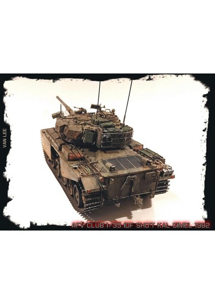 AF35267 1/35 Ölçek, Idf Shot Kal Gımel 1982 Tankı, Plastik Model Kiti fırsatları