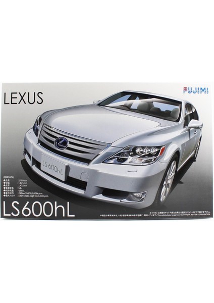 Id-7 03879 1/24 Ölçek, Lexus LS600HL Hybird, Otomobil Plastik Model Kiti
