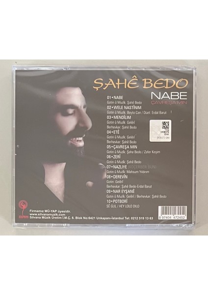 Şahe Bedo Nabe Çavreşa Min Kürtçe CD (Jelatininde Sıfır Orijnal Dönem Baskı Cd) fiyatları