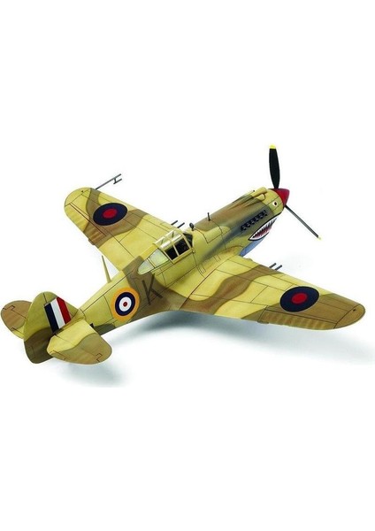 12235 1/48 Ölçek, Tomahawk Iıb (Ace Of African Front) Savaş Uçağı, Plastik Model Kiti modelleri