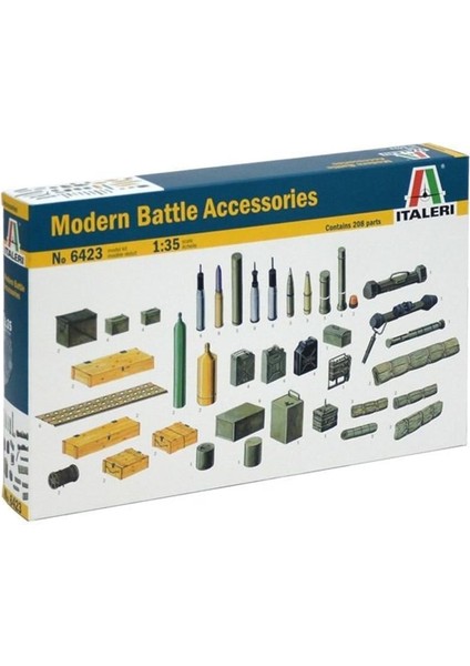 6423S 1/35 Ölçek, Modern Savaş Mühimmatları, Plastik Model Kiti