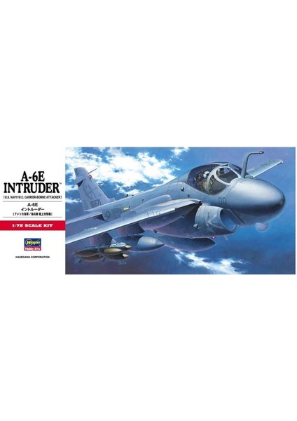 C8 338 1/72 Ölçek, A-6e Intruder, Savaş Uçağı Plastik Model Kiti