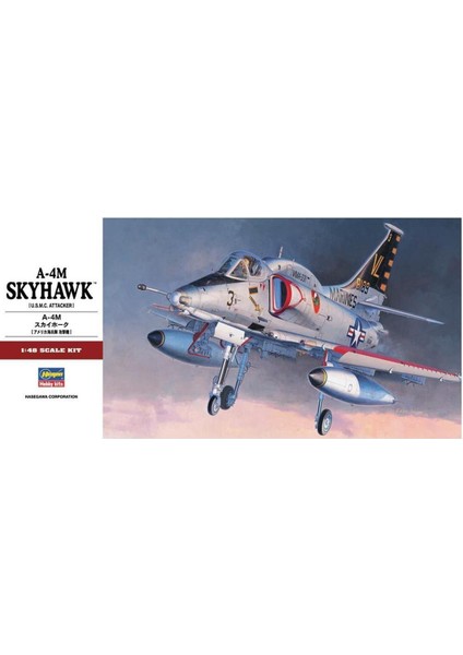PT33 7233 1/48 Ölçek, A-4m Skyhawk, Savaş Uçağı Plastik Model Kiti