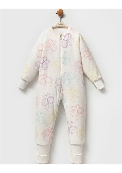 Fermuarlı Bisiklet Yaka Uyku Tulumu Çoraplı Patikli 2,5 Tog