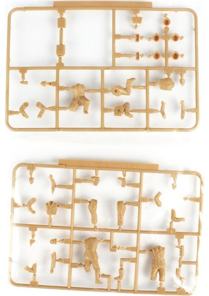 Hobbyboss 84412 1/35 Ölçek, 20MM FLAK38 Topçuları, Plastik Figür Kiti modelleri