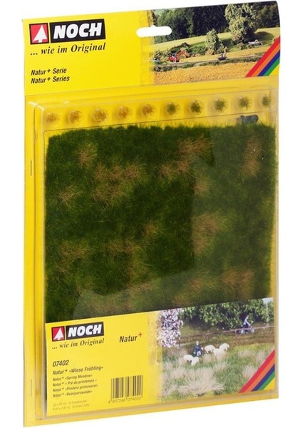7402 Hazır Bahar Çayırı Dokusu 20X22 Cm. ve Çim Kümeleri 10 Adet Diorama Malzemesi fiyatları