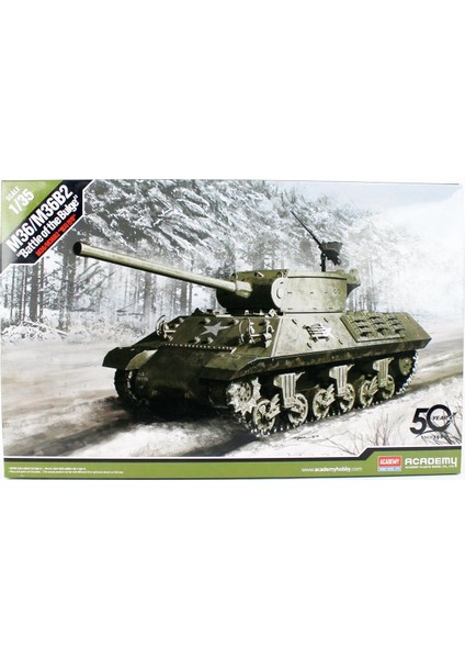 13501 1/35 Ölçek, M36/M36B2 (Battle Of The Bulge) Tankı, Plastik Model Kiti
