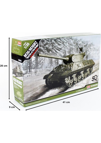 13501 1/35 Ölçek, M36/M36B2 (Battle Of The Bulge) Tankı, Plastik Model Kiti indirimleri