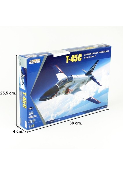 K48094 1/48 Ölçek, T-45C (Goshawk Us Navy Trainer Cags Tw-1 / Tw-6) Savaş Uçağı, Plastik Model Kiti indirimleri