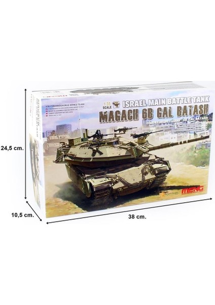 TS-040 1/35 Ölçek, Israil Magach 6b Gal Batas Ana Muharebe Tankı, Plastik Model Kiti indirimleri
