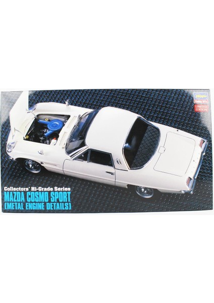 CH046 51046 1/24 Ölçek, Mazda Cosmo Sport (Metal Motor Detaylı), Plastik Model Kiti