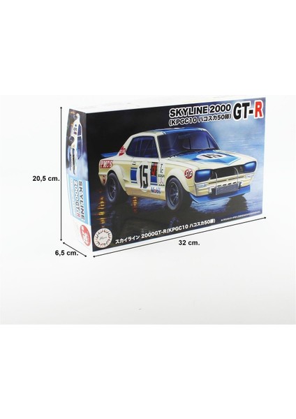ID-292 04701 1/24 Ölçek, Nissan Skyline 2000GT-R (KPGC10 Hakosuka 50WIN), Yarış Aracı Plastik Model Kiti indirimleri