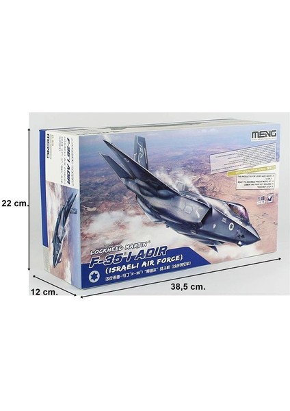LS-018 1/48 Ölçek, Lockheed Martin F-35I Adir (Israeli Air Force) Savaş Uçağı, Plastik Model Kiti indirimleri