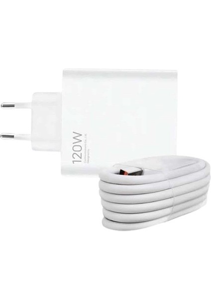 Msa-Shop 120 Watt Turbo Hızlı Şarj Aleti Seti Hızlı Şarj Adaptörü Beyaz fırsatları