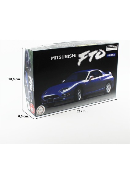 Id-49 04705 1/24 Ölçek, Mitsubishi Fto Gpx 1994/GS, Otomobil Plastik Model Kiti indirimleri