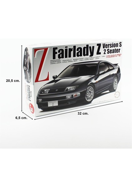 Id-28 04651 1/24 Ölçek, Nissan Z32 300ZX S Version 1994, Otomobil Plastik Model Kiti indirimleri