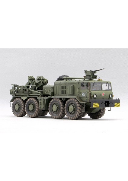 01079 1/35 Ölçek, Ket-T Kurtarma Aracı ve MAZ-537 Ağır Kamyonu, Plastik Model Kiti modelleri